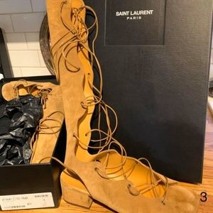 Saint Laurent Gladiator Shoes
